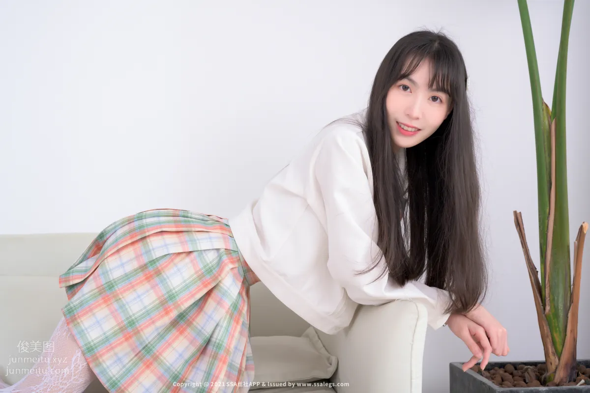 [SSA絲社]超清寫真 NO.677 腿模團團的白色網襪（下）[109P] 74