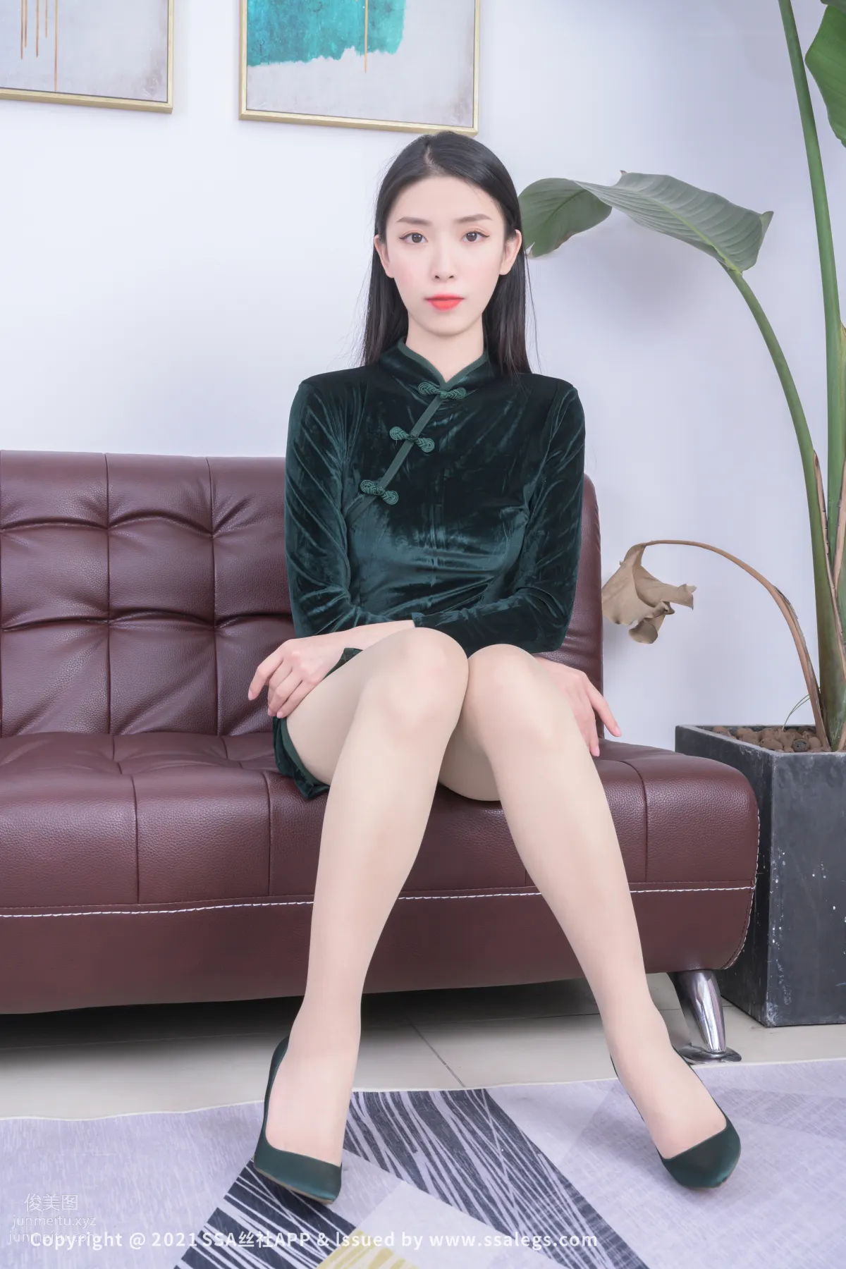 [SSA絲社]超清寫真 NO.678 腿模安妍的肉絲（上）[97P] 38