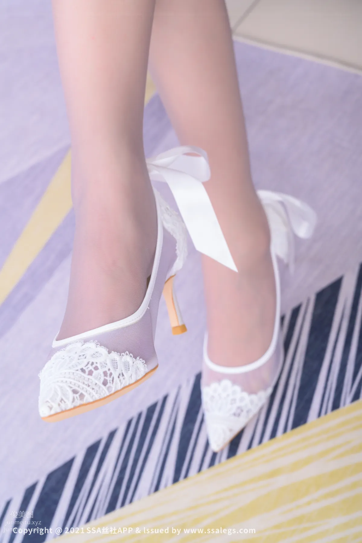 [SSA絲社]超清寫真 NO.652 模特木子的灰絲襪控（上）[144P] 22