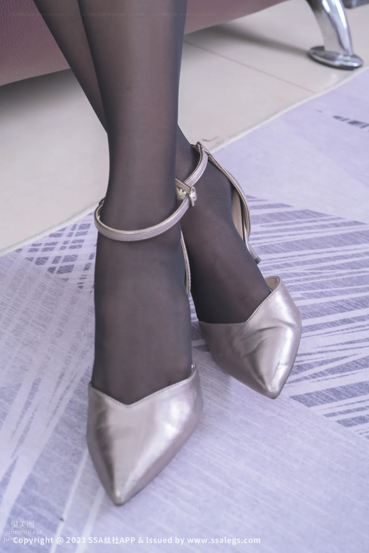 [SSA絲社]超清寫真 NO.680 腿模妙妙的黑色絲襪美女（上）[122P] 17