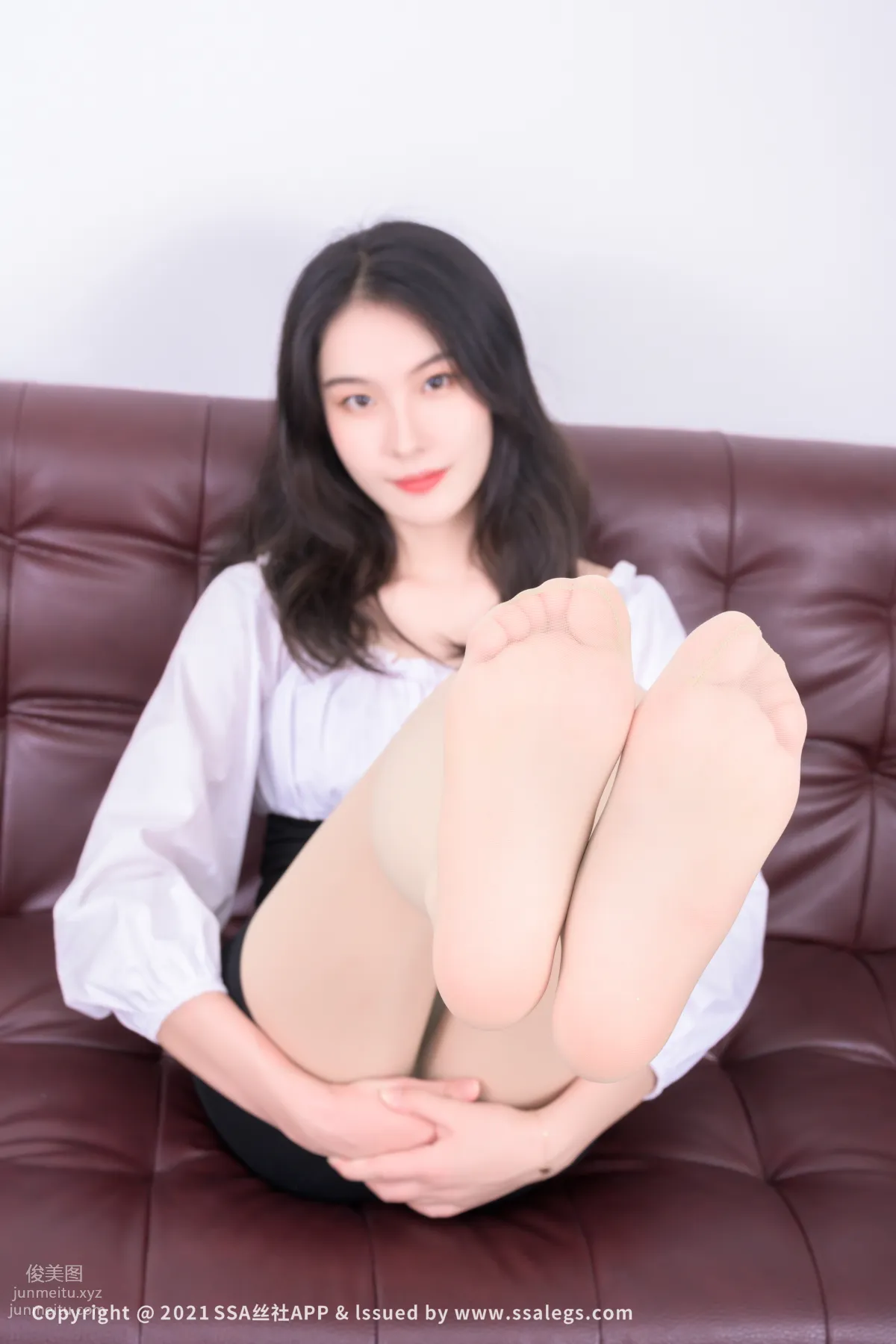 [SSA絲社]超清寫真 NO.647 模特素素的肉絲襪（下）[141P] 111