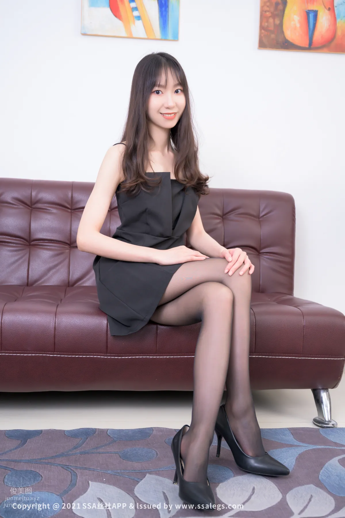 [SSA絲社]超清寫真 No.706 模特伊霖的黑絲襪美腿（上）[122P] 38