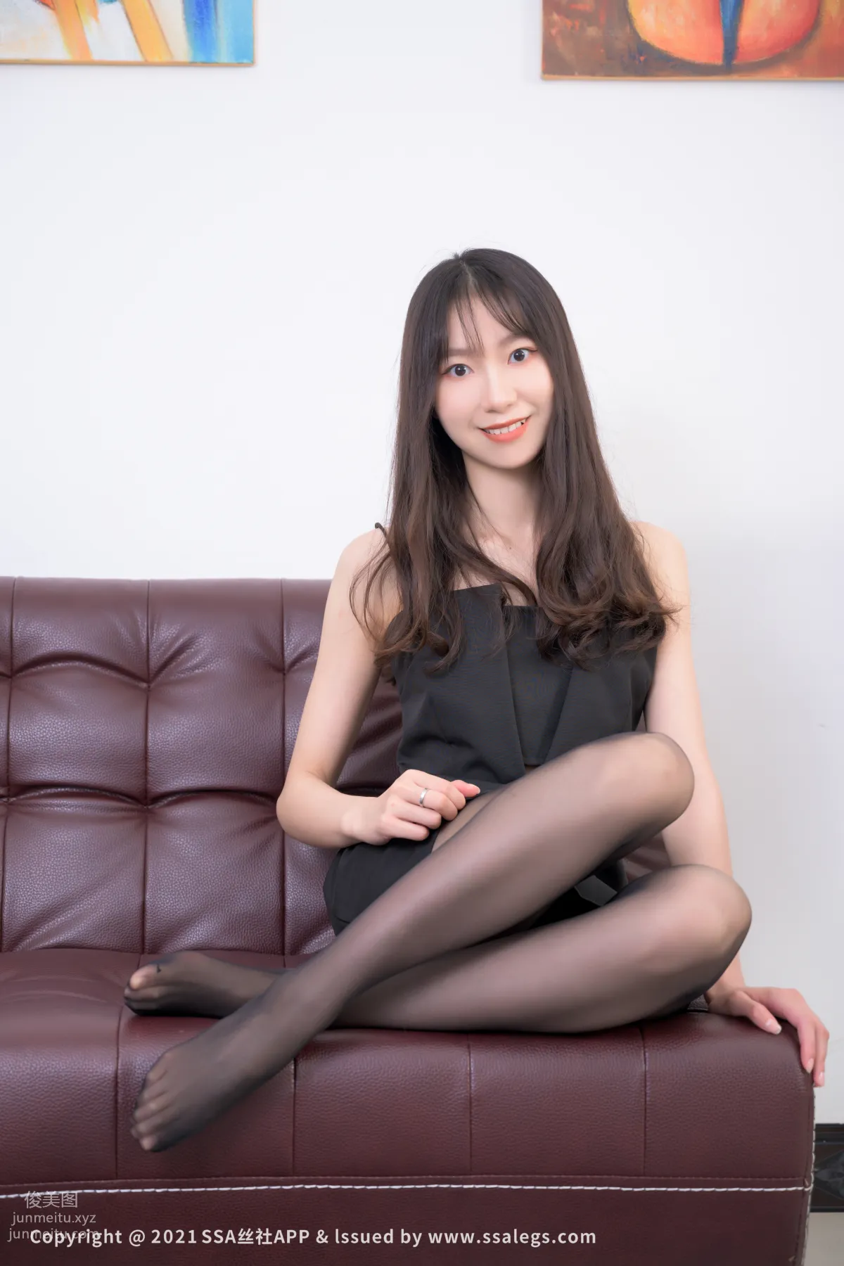 [SSA絲社]超清寫真 No.706 模特伊霖的黑絲襪美腿（上）[122P] 113