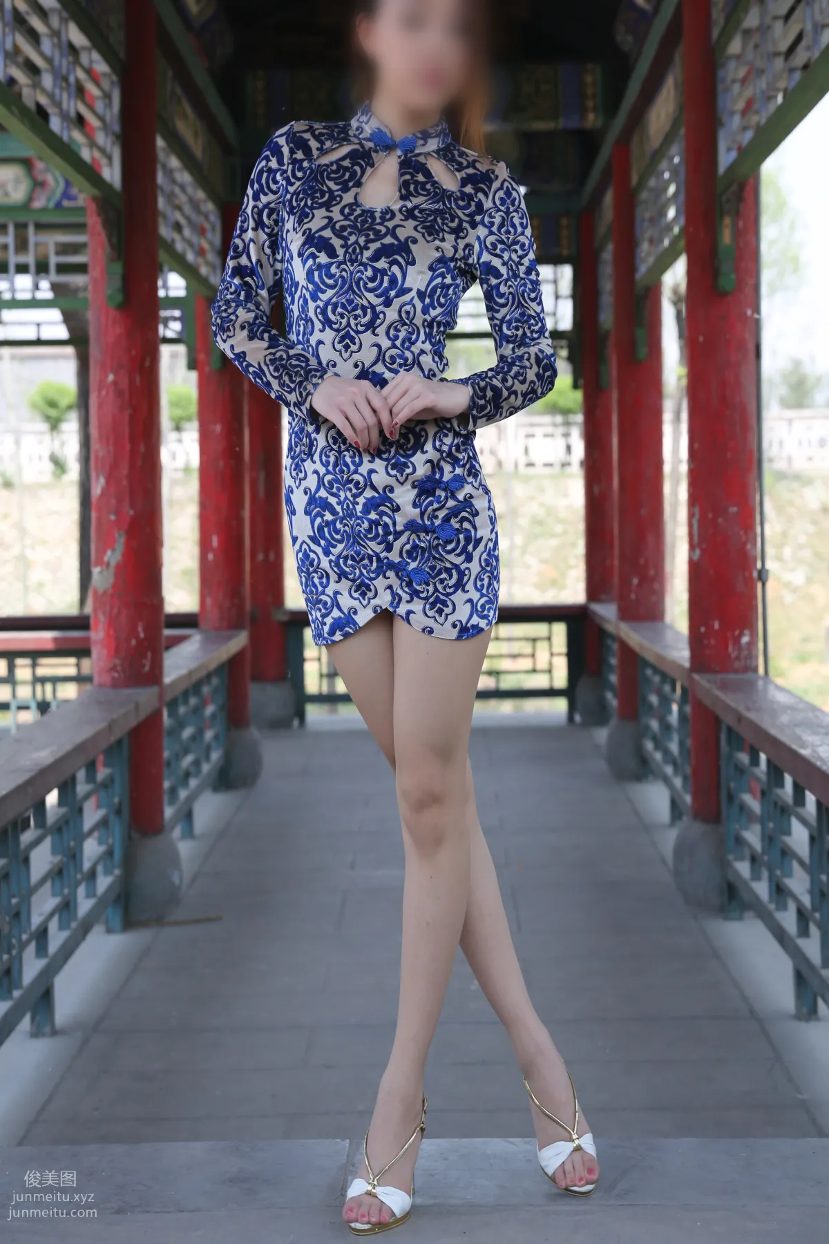 [Nicole絲足寫真] NO.005 公園-1肉絲美腿 [163P] 11