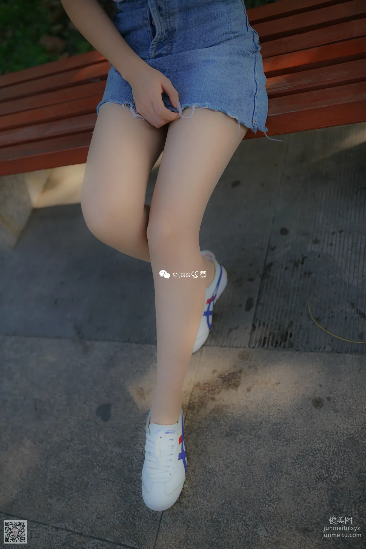 [SIEE絲意] No.181 姗姗～牛仔裙配肉絲襪 [38P][原刊] 2