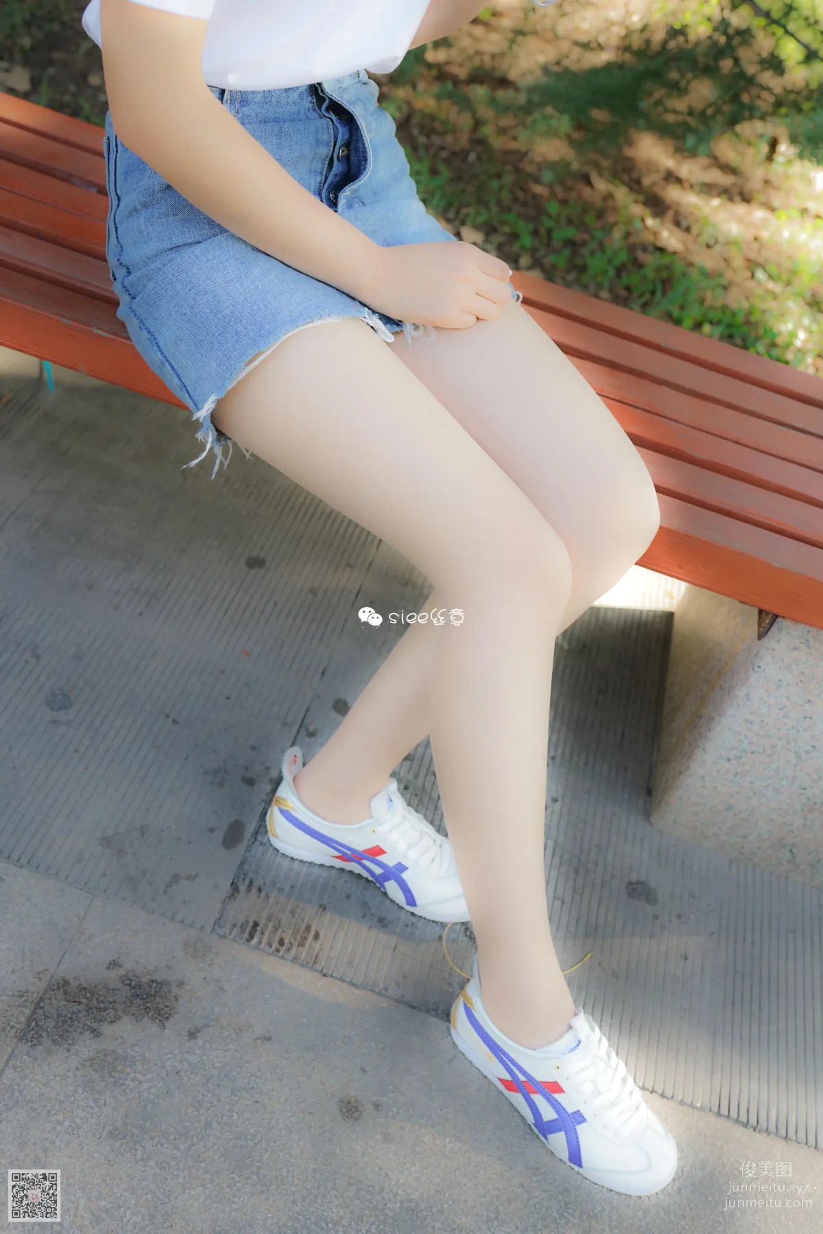 [SIEE絲意] No.181 姗姗～牛仔裙配肉絲襪 [38P][原刊] 8