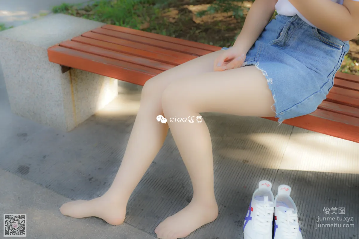 [SIEE絲意] No.181 姗姗～牛仔裙配肉絲襪 [38P][原刊] 10