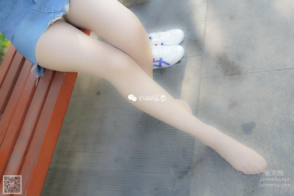 [SIEE絲意] No.181 姗姗～牛仔裙配肉絲襪 [38P][原刊] 14