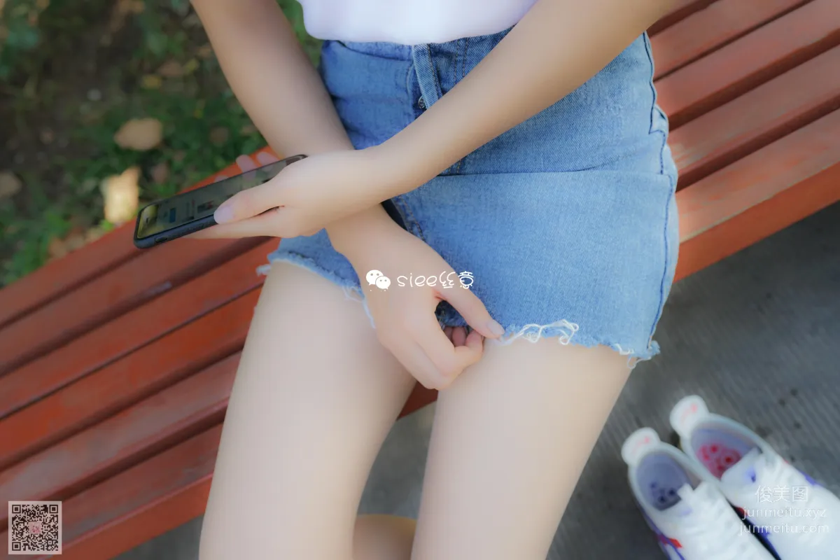 [SIEE絲意] No.181 姗姗～牛仔裙配肉絲襪 [38P][原刊] 16