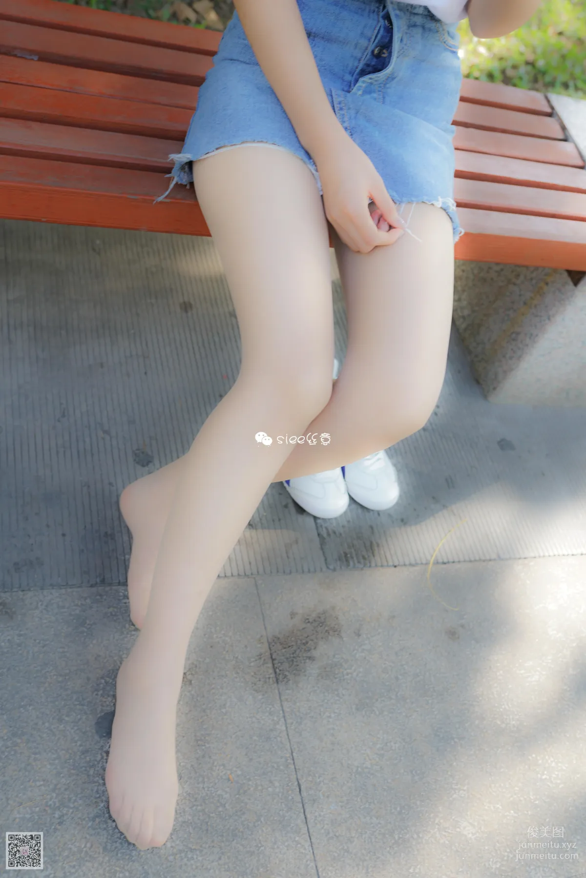 [SIEE絲意] No.181 姗姗～牛仔裙配肉絲襪 [38P][原刊] 18