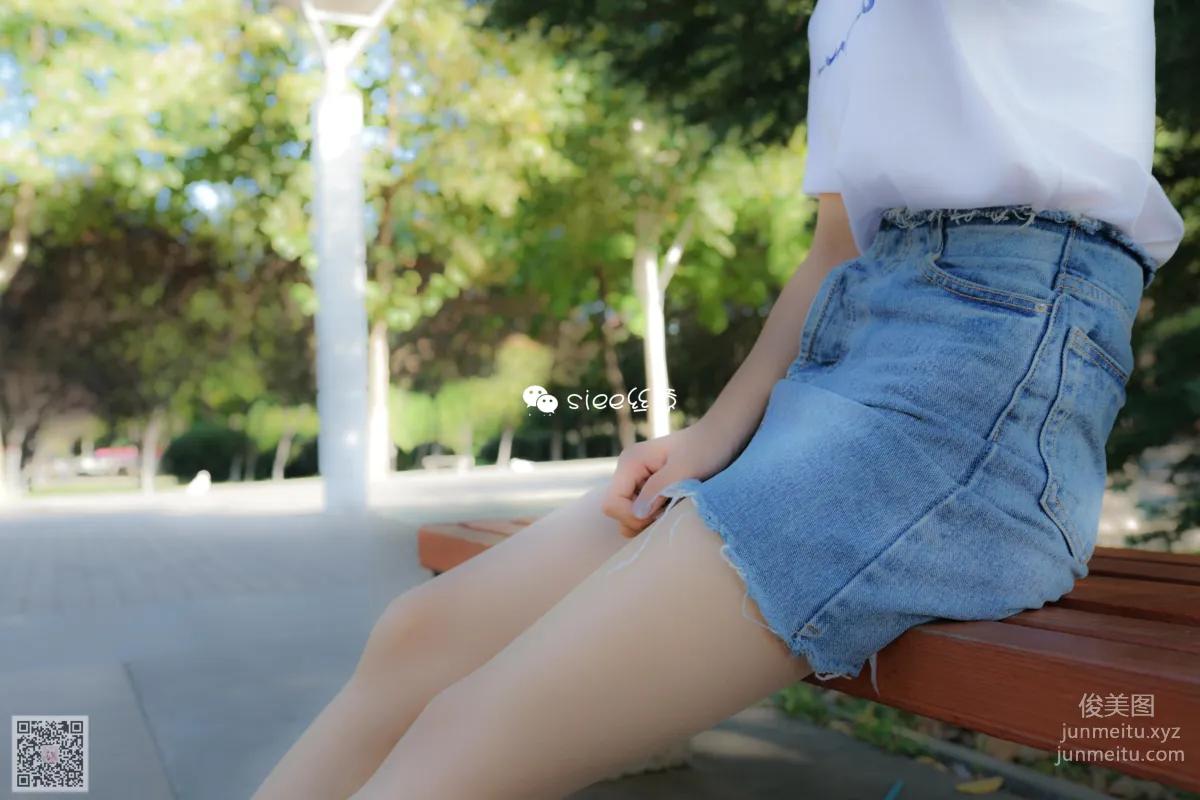 [SIEE絲意] No.181 姗姗～牛仔裙配肉絲襪 [38P][原刊] 22