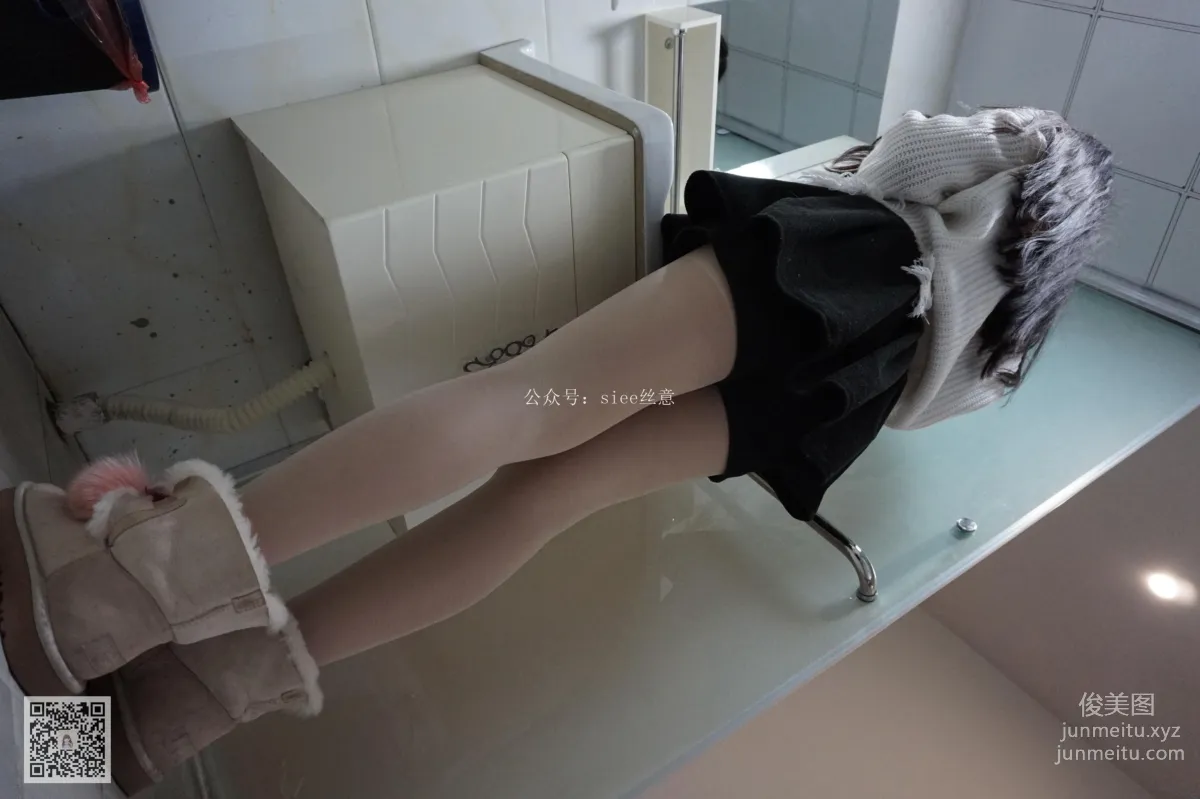 [SIEE絲意] No.046 曦曦~衛生間裡的肉絲美女[原刊] 12
