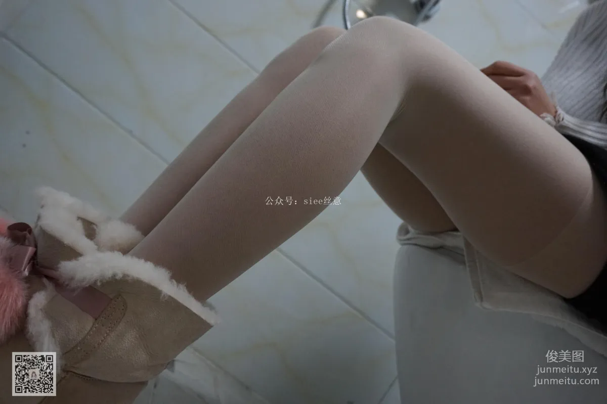 [SIEE絲意] No.046 曦曦~衛生間裡的肉絲美女[原刊] 18