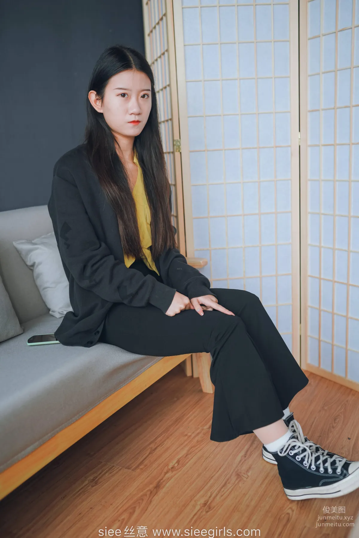 [SIEE絲意] NO.475 新人岚岚 帆布鞋 [91P][原刊] 6