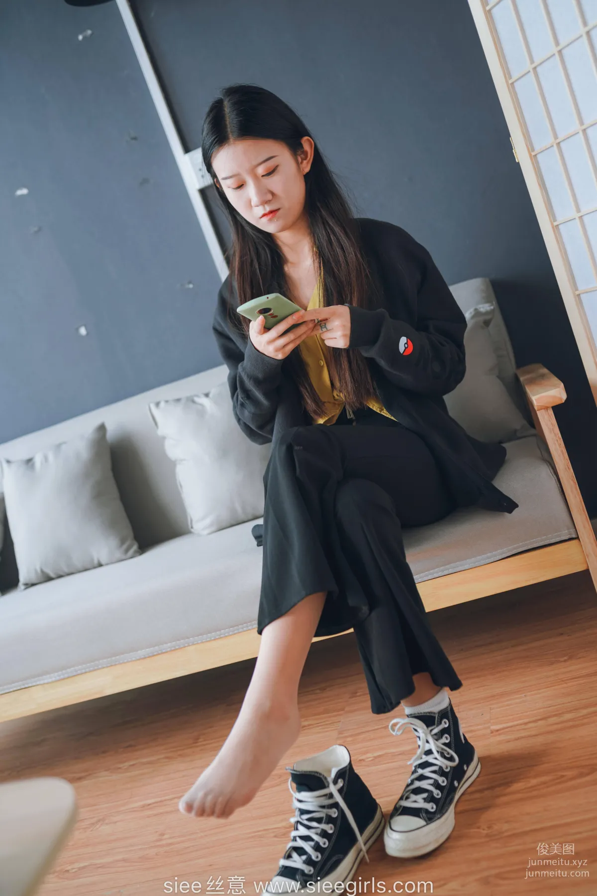 [SIEE絲意] NO.475 新人岚岚 帆布鞋 [91P][原刊] 27