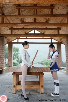[FAIRY CLUB妖精社] 2020.09.16 T2032《輔導作業》可可&思文-極品無内絲T系列