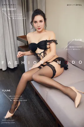 [YouMi尤蜜]2019.07.24 黑絲美熟婦 喬雅冰[46P]