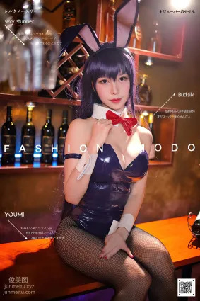 [YouMi尤蜜]2020.12.04 學姐是兔女郎 抖娘利世[40P]