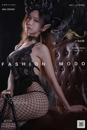 [YouMi尤蜜]2021.02.03 惡魔酒吧 抖娘利世[20P]