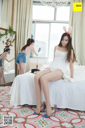 [IESS異思趣向]2019.04.03 絲享家456：九妹白色牛仔短褲