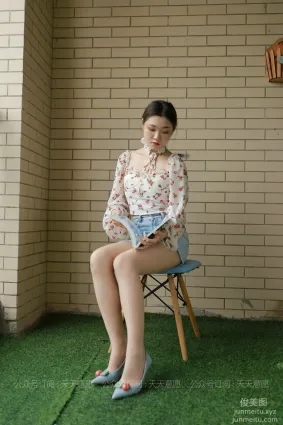 [IESS異思趣向] 2021.07.03 絲享家850：可可《法式碎花裙》[81P]