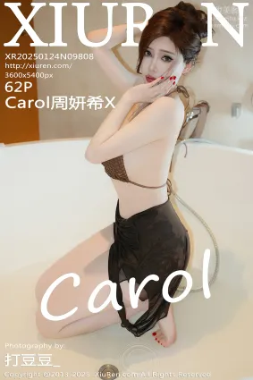 [Xiuren秀人網]2025.01.24 NO.9808 Carol周妍希X