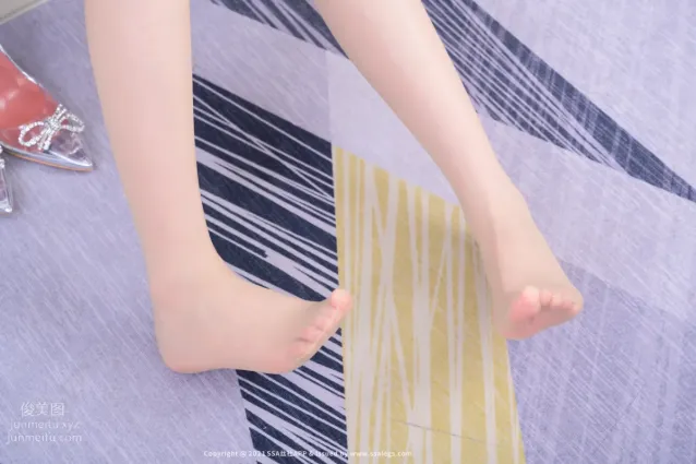 [SSA絲社]超清寫真 NO.659 模特晶晶的肉絲襪（下）[135P]