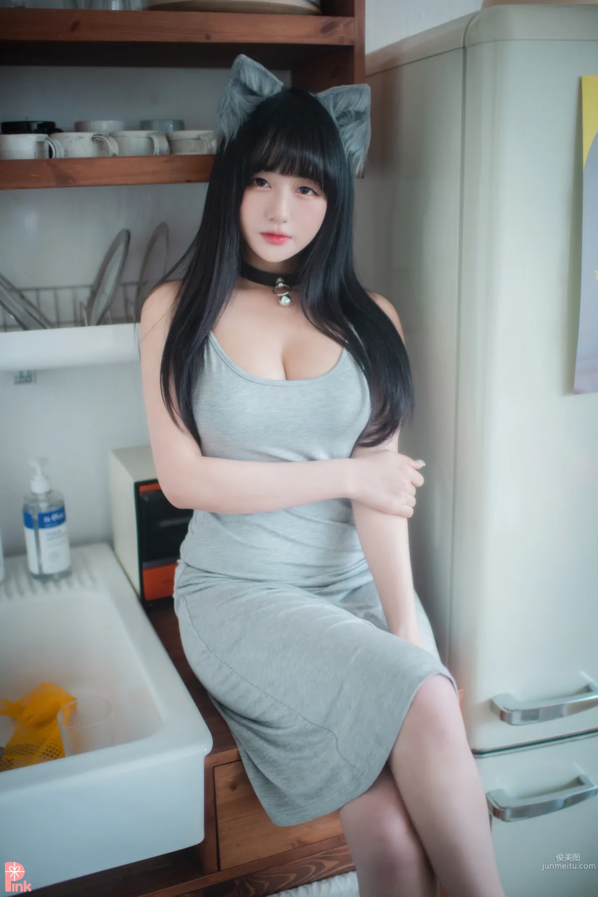 001.PINK RIBBON - Jina (한지나) - Raise Jina [173P] 59