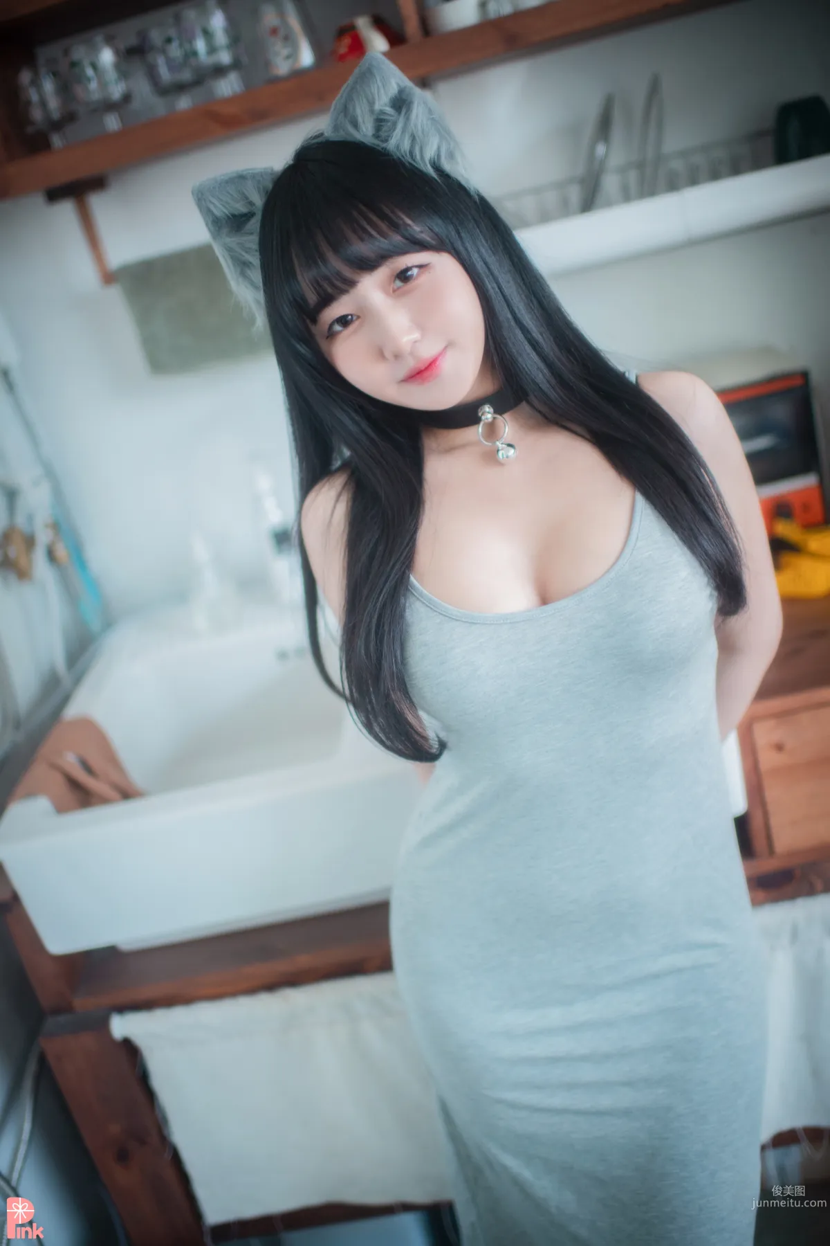 001.PINK RIBBON - Jina (한지나) - Raise Jina [173P] 56