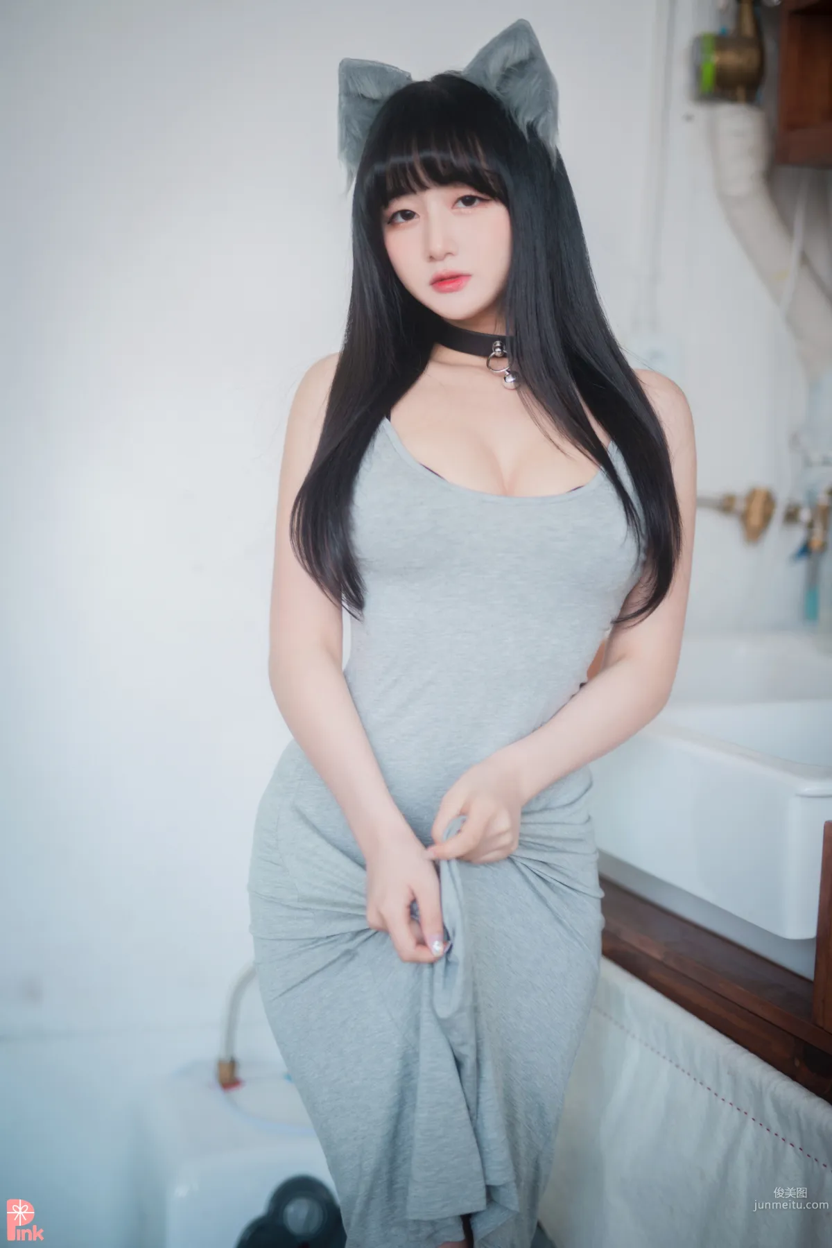 001.PINK RIBBON - Jina (한지나) - Raise Jina [173P] 46