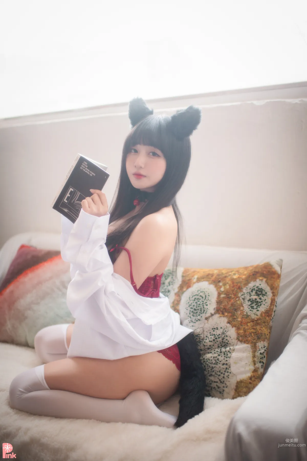 001.PINK RIBBON - Jina (한지나) - Raise Jina [173P] 16