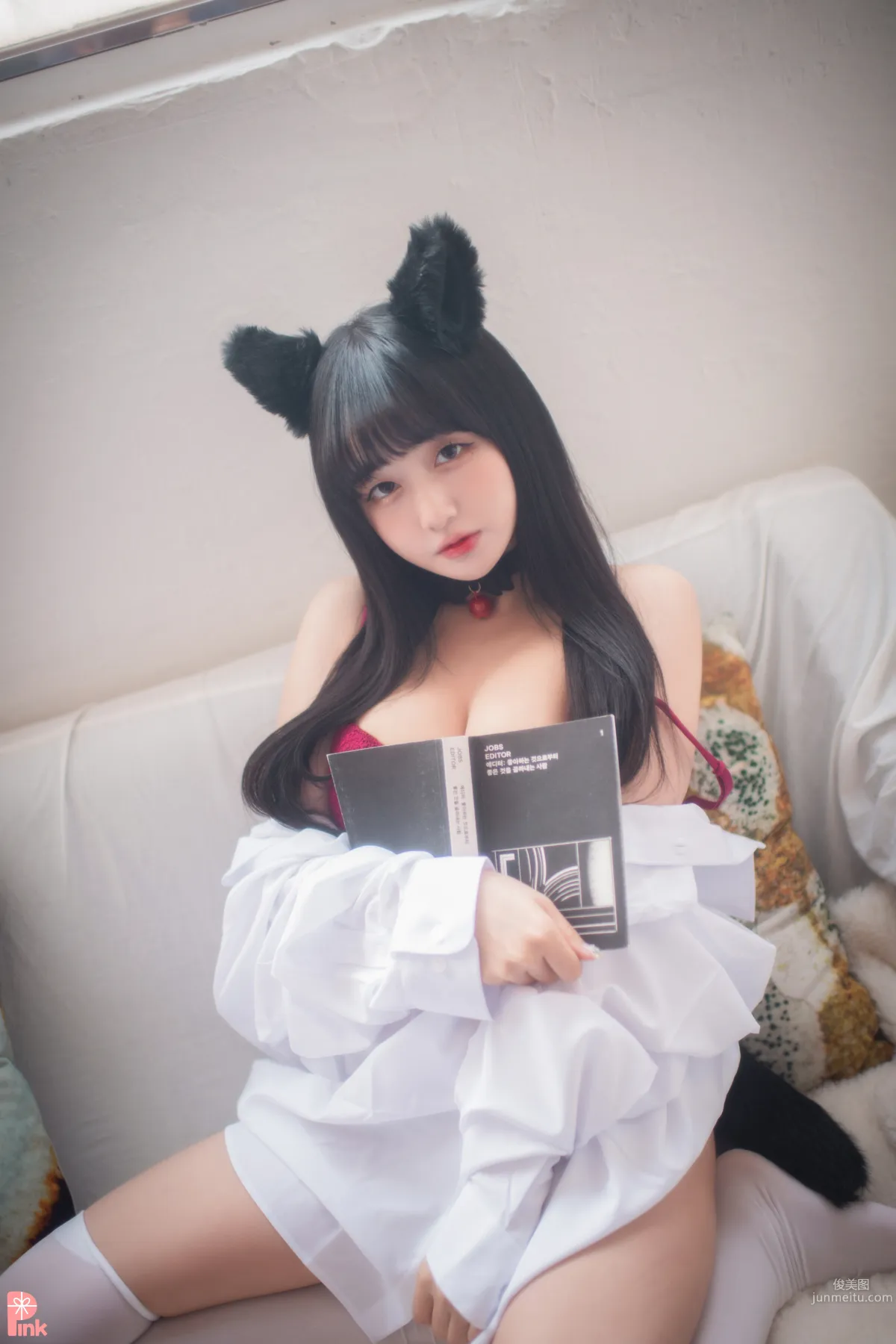 001.PINK RIBBON - Jina (한지나) - Raise Jina [173P] 18