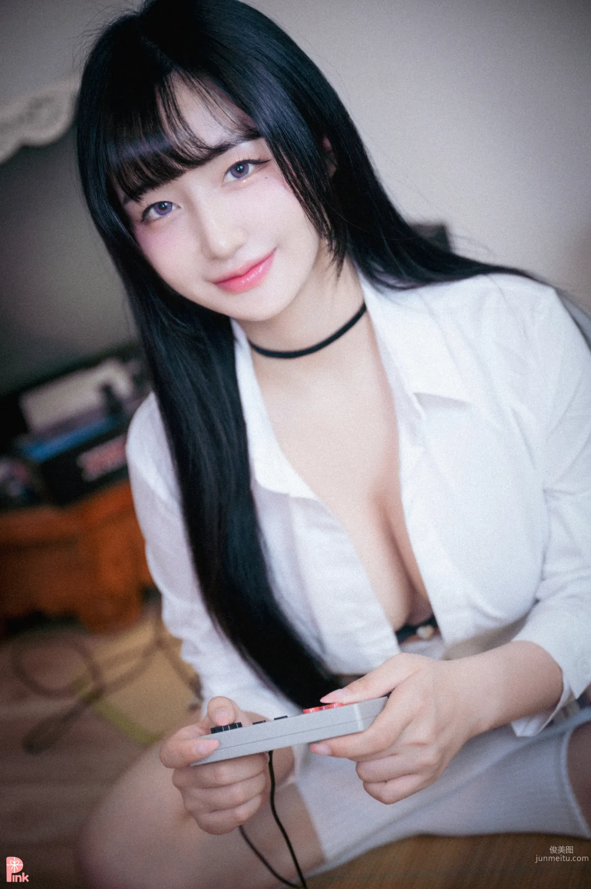 028.PINK- Jina - Jina's school uniform life[111P] 38
