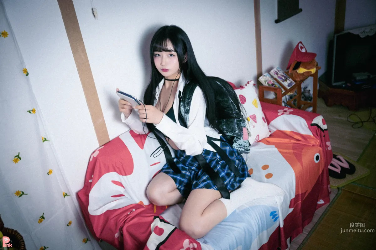 028.PINK- Jina - Jina's school uniform life[111P] 61
