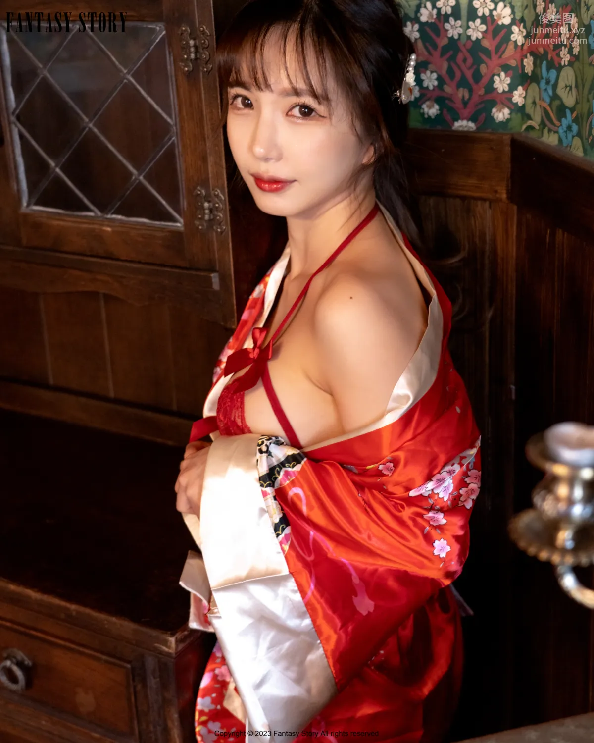 010.[Fantasy Story] Rua - A girl in a red yukata[106P] 35