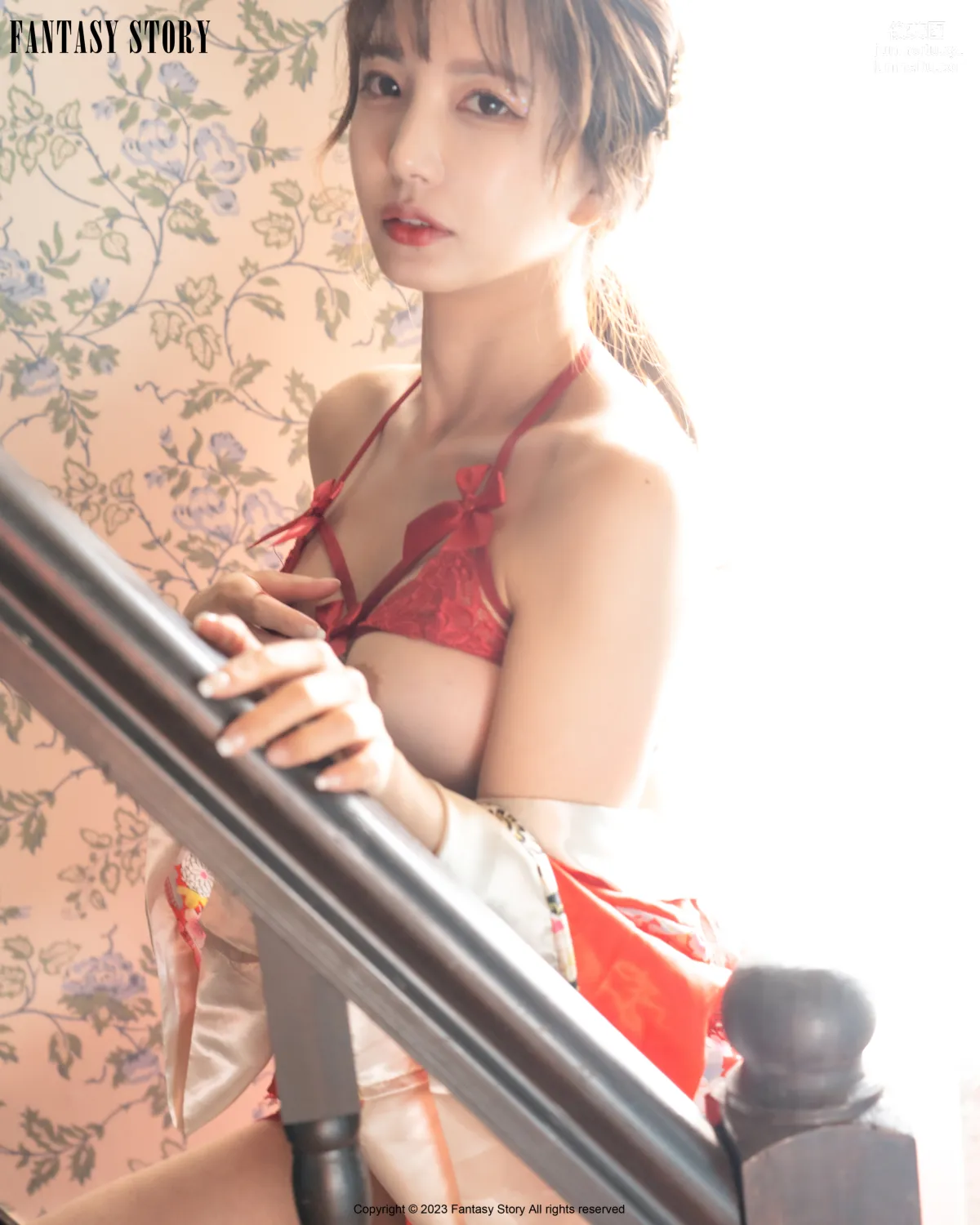 010.[Fantasy Story] Rua - A girl in a red yukata[106P] 54