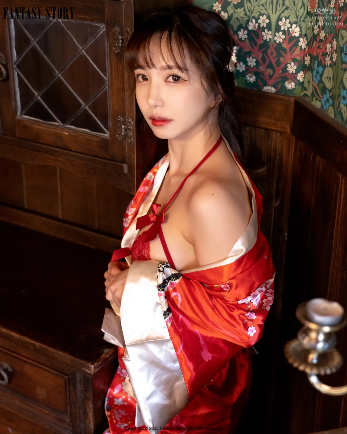 010.[Fantasy Story] Rua - A girl in a red yukata[106P] 36