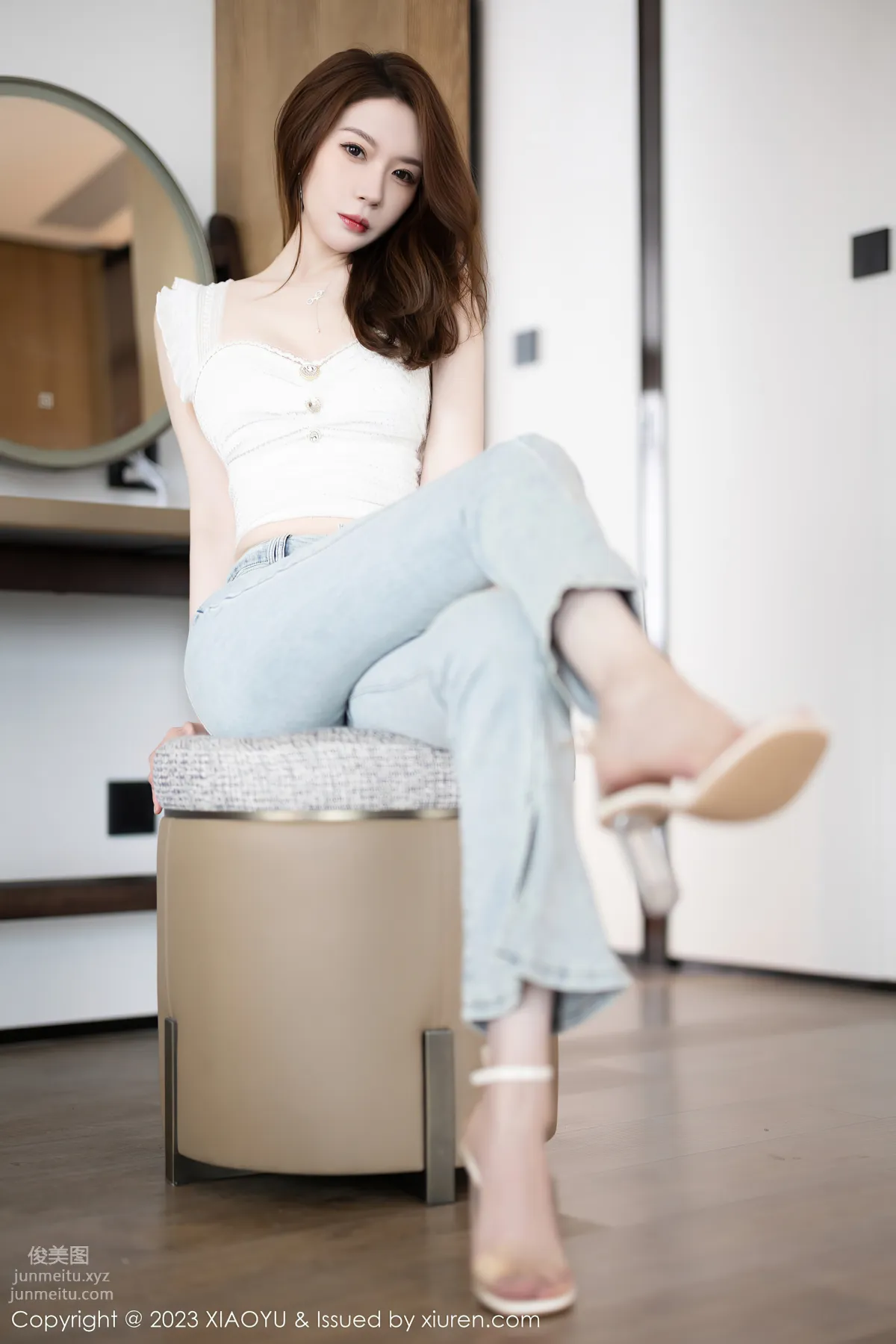 [XiaoYu語畫界] 2023.05.31 VOL.1039 夢心玥 牛仔褲 3