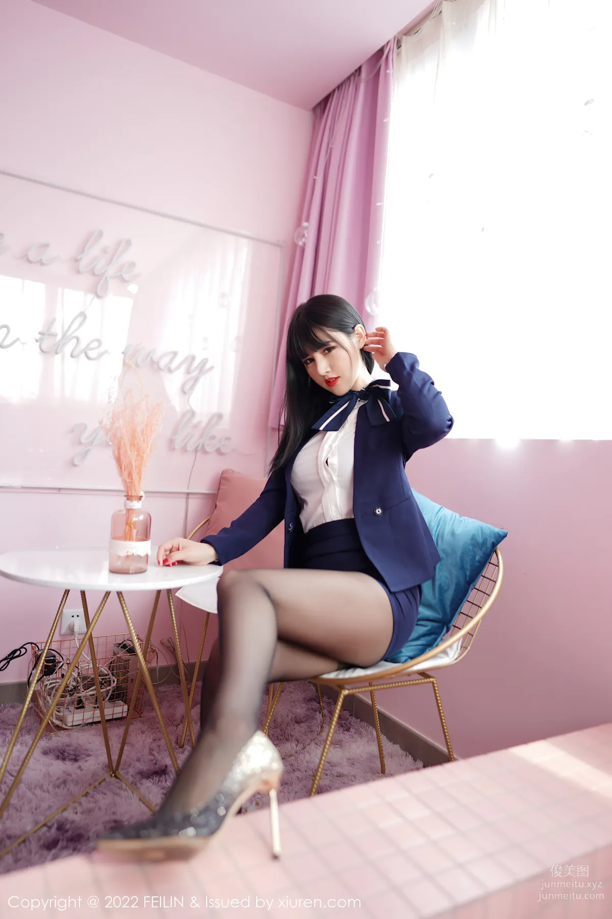 [Feilin嗲囡囡]2022.03.08 VOL.432 詩詩kiki 6