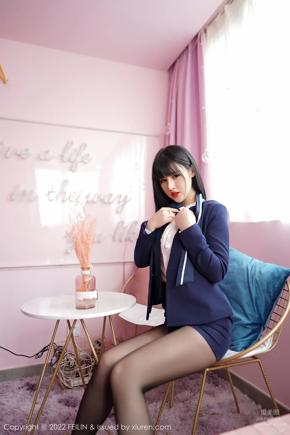 [Feilin嗲囡囡]2022.03.08 VOL.432 詩詩kiki 9