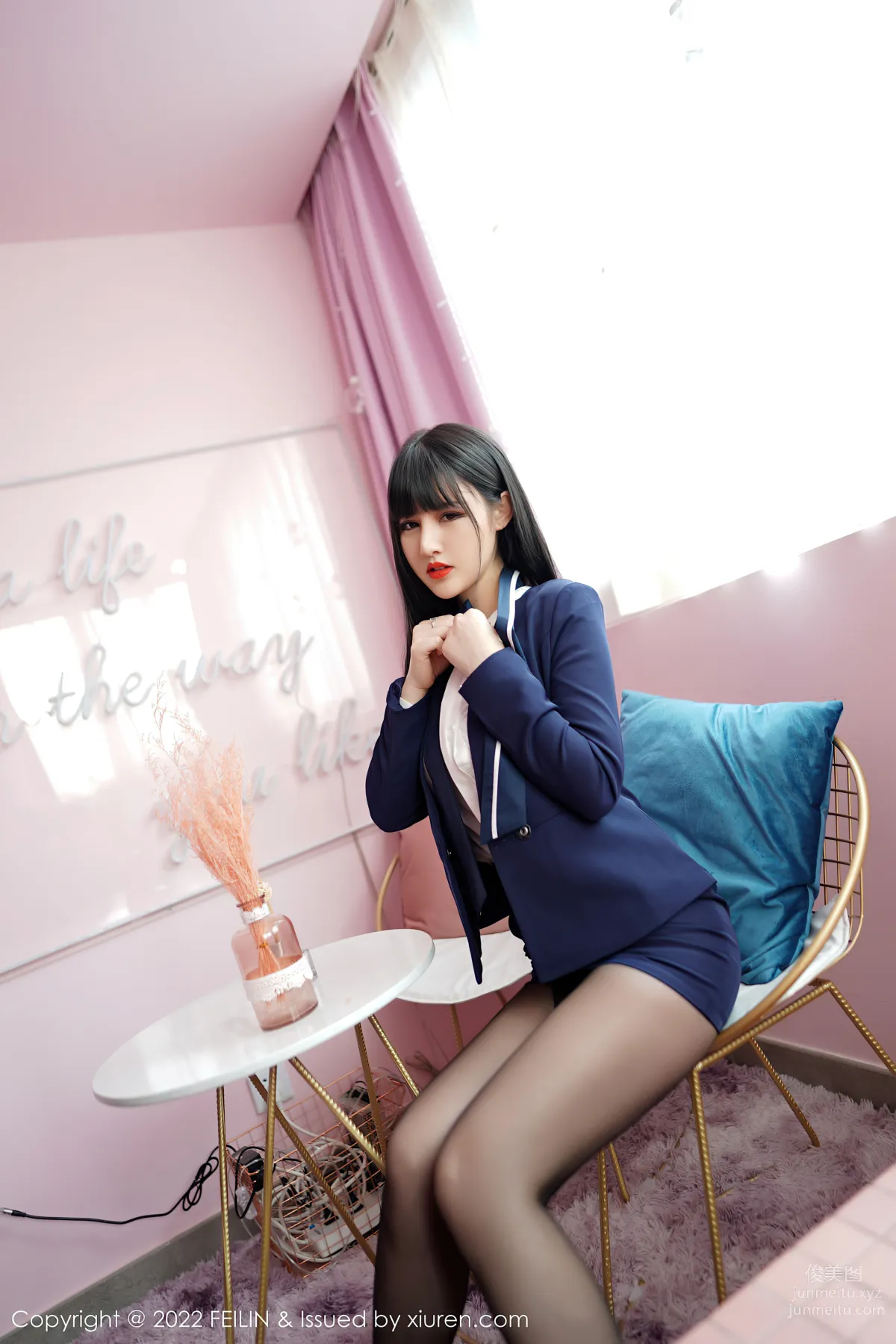[Feilin嗲囡囡]2022.03.08 VOL.432 詩詩kiki 10