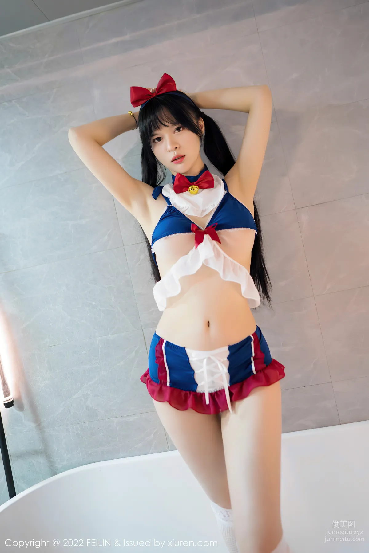 [Feilin嗲囡囡]2022.04.14 VOL.440 桃香子 35