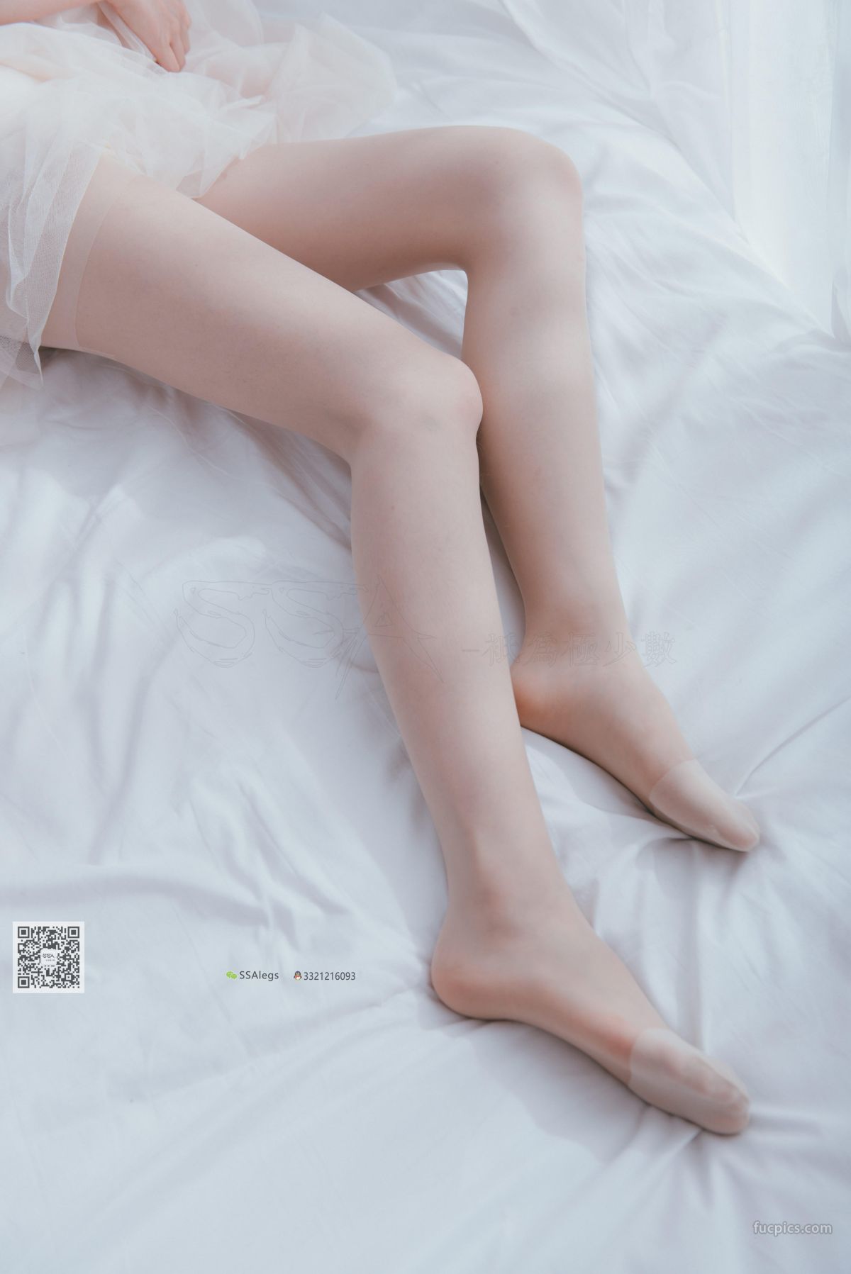 [SSA絲社] NO.003 我的公主床-肉絲裸足特寫 2