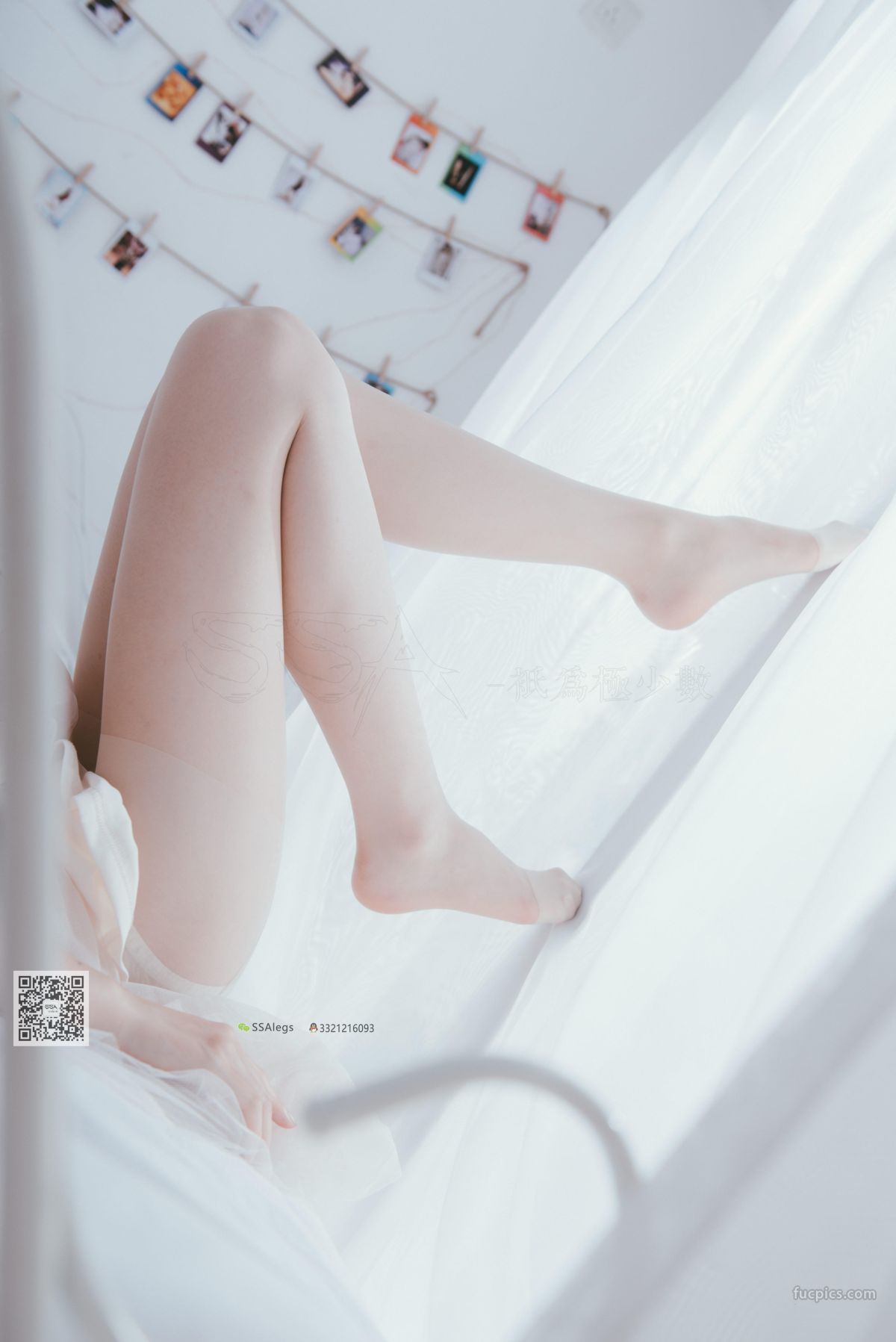 [SSA絲社] NO.003 我的公主床-肉絲裸足特寫 17