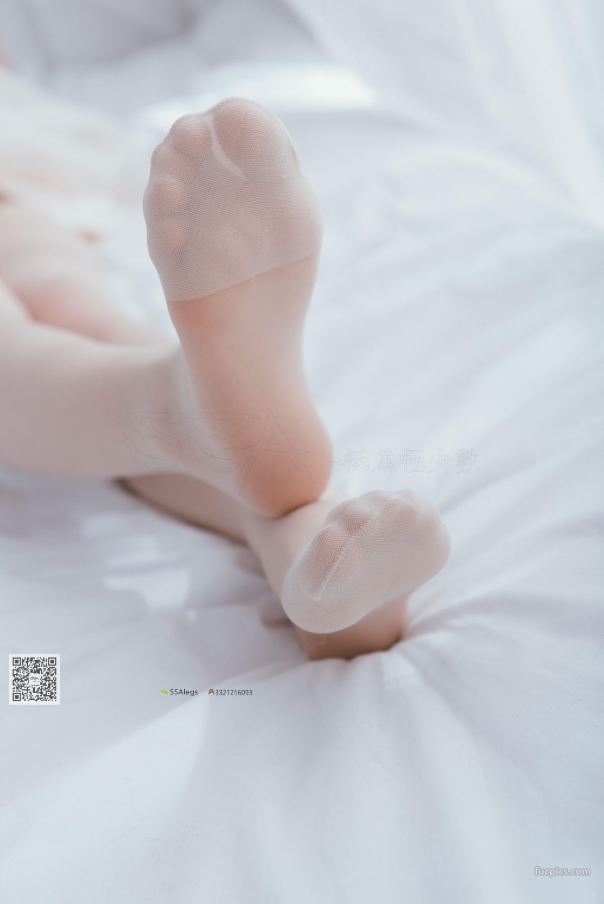 [SSA絲社] NO.003 我的公主床-肉絲裸足特寫 89