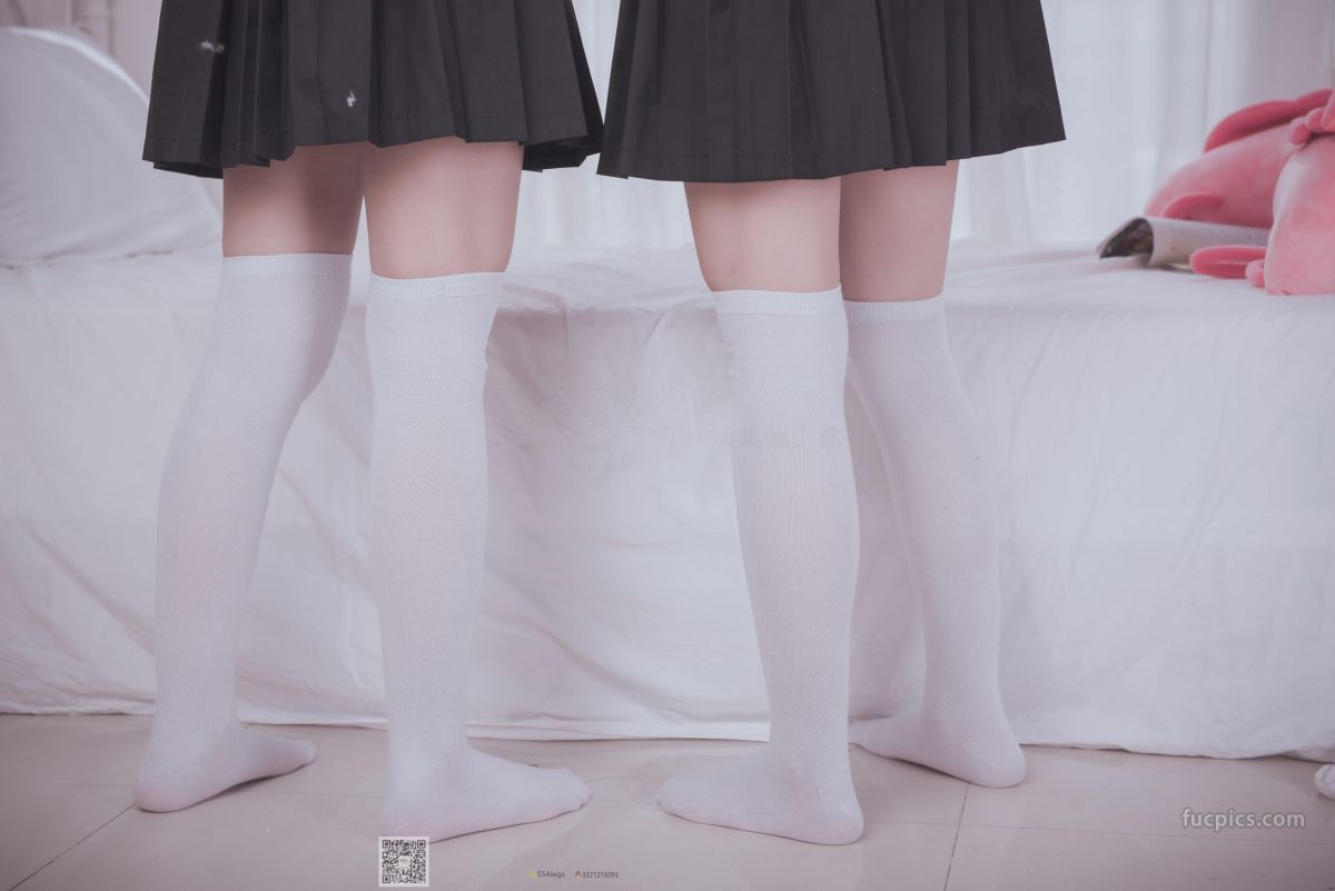 [SSA絲社] NO.028 青青姐妹 姐妹花的JK情 27