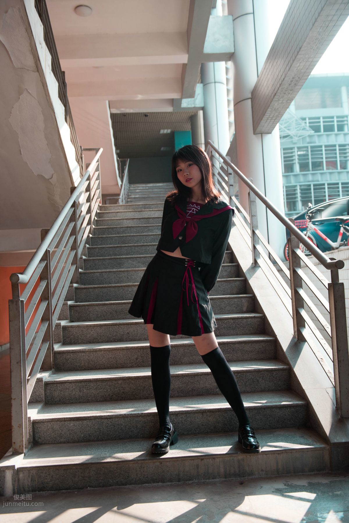 [魔鏡街拍] 141 活力美術生JK美少女 146
